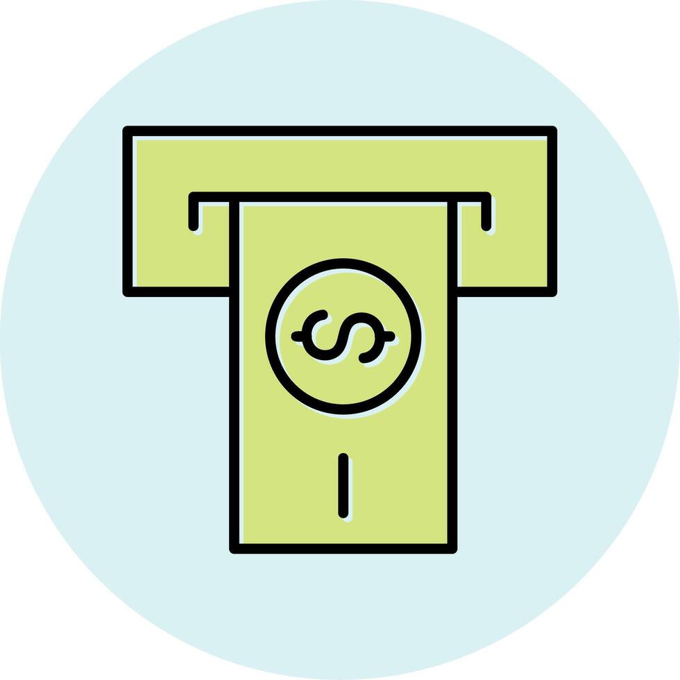 Withdraw Money Vector Icon
