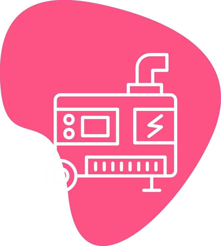 Electric Generator Vector Icon