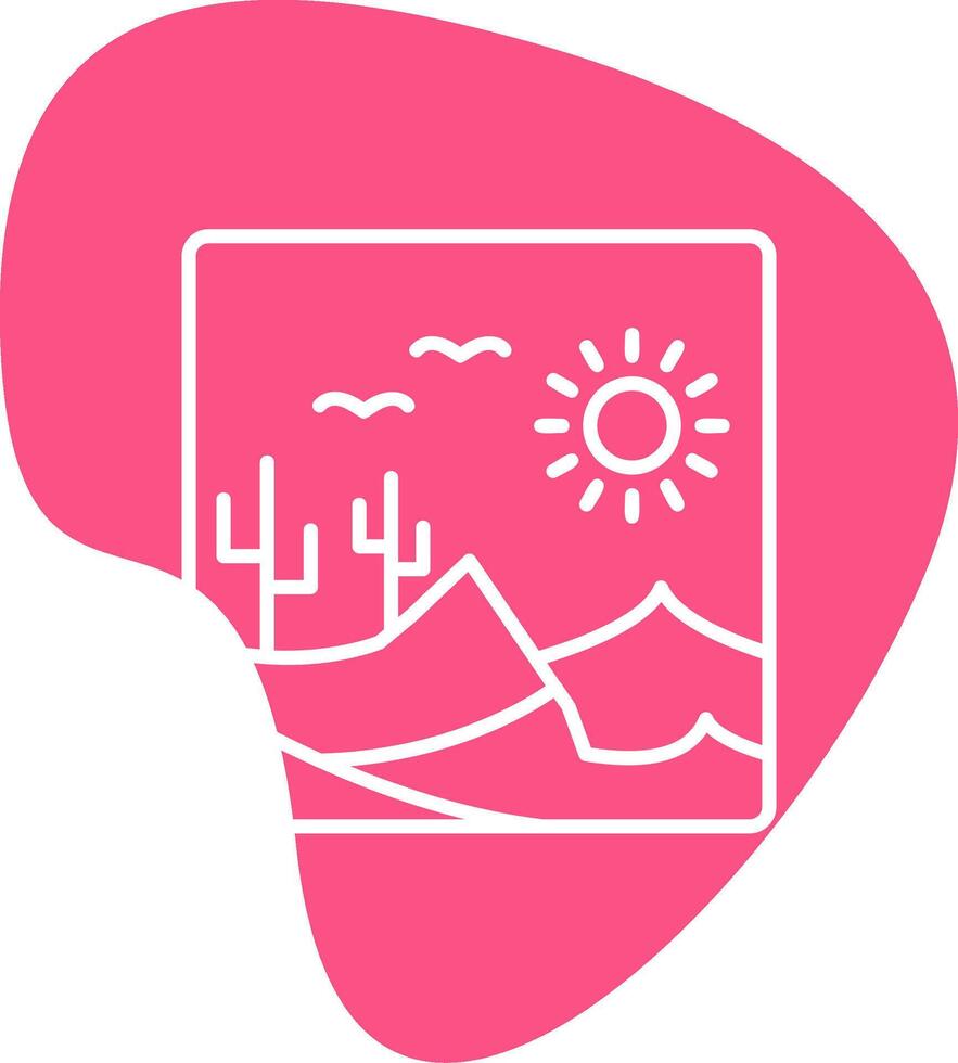 Desert Vector Icon