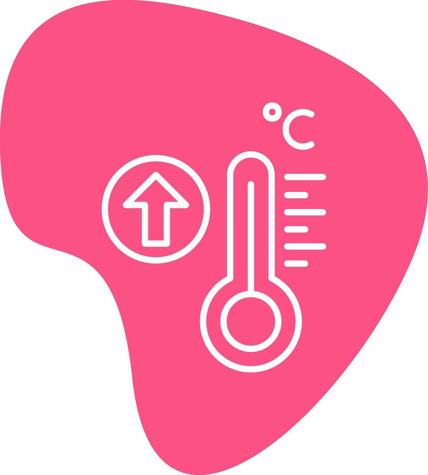 High Temperature Vector Icon