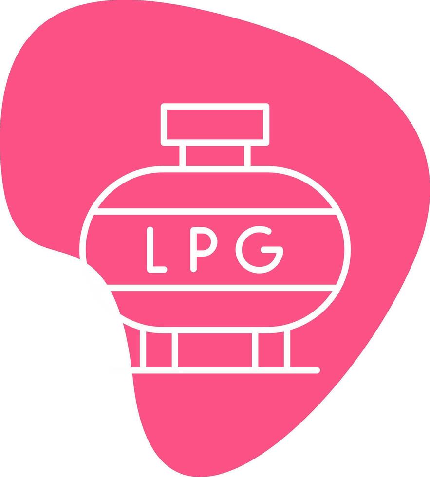 Liquefied Petroleum Gas Vector Icon