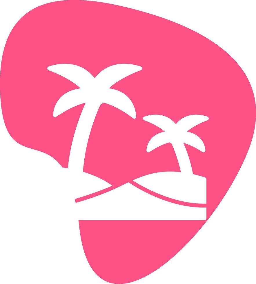 Oasis Vector Icon
