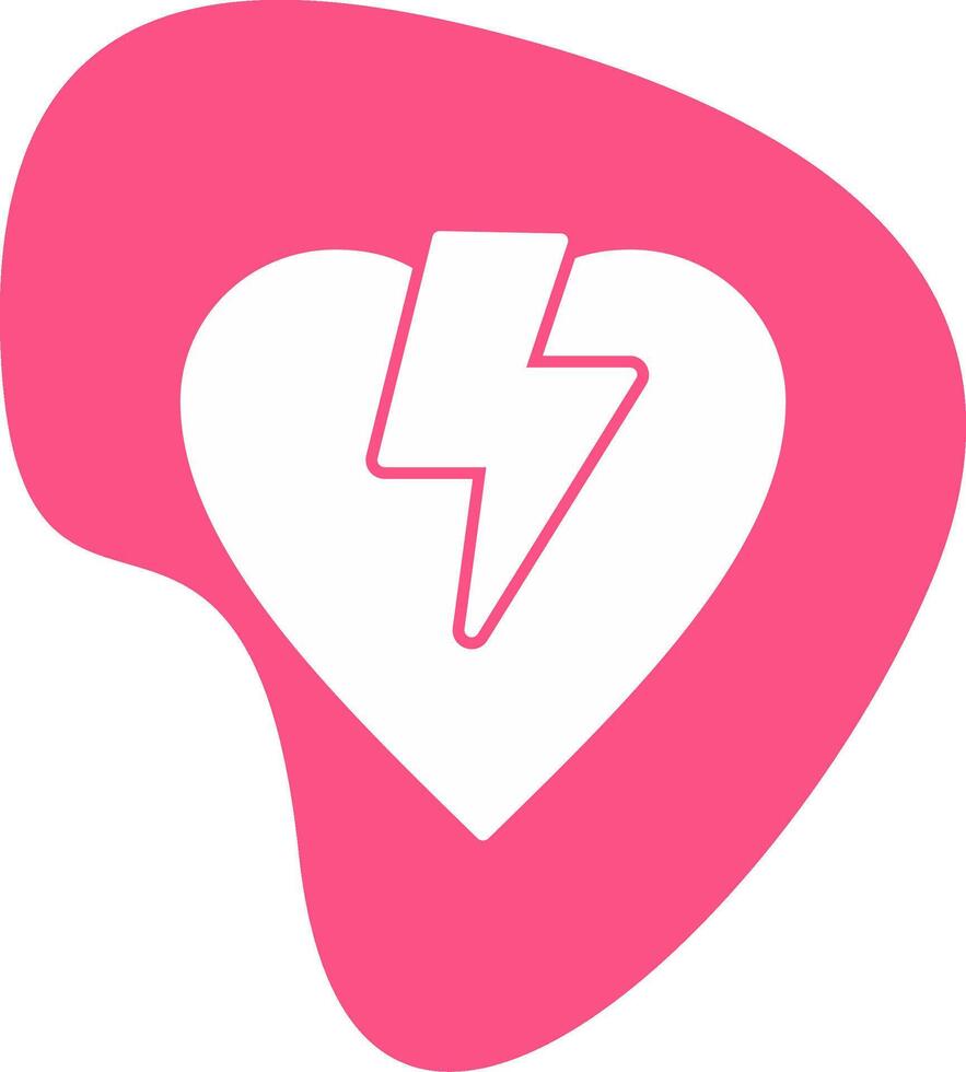 Broken Heart Vector Icon