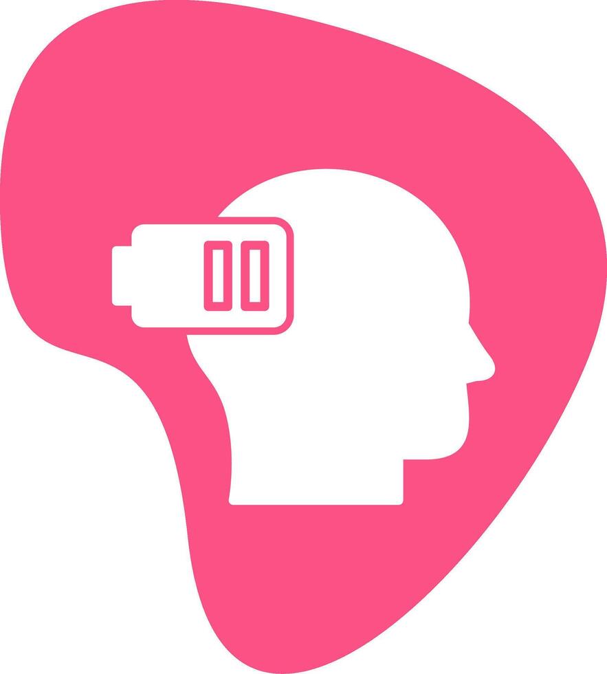 Exhausted Vector Icon