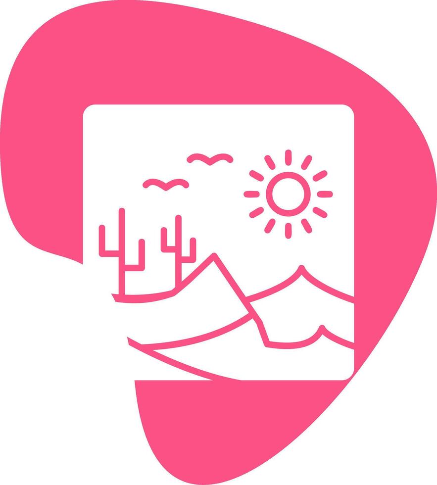 Desert Vector Icon