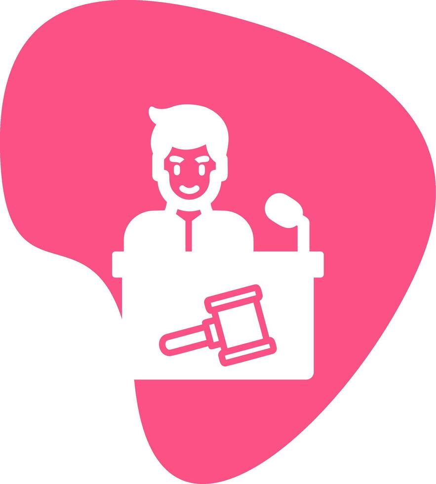 Auction Vector Icon