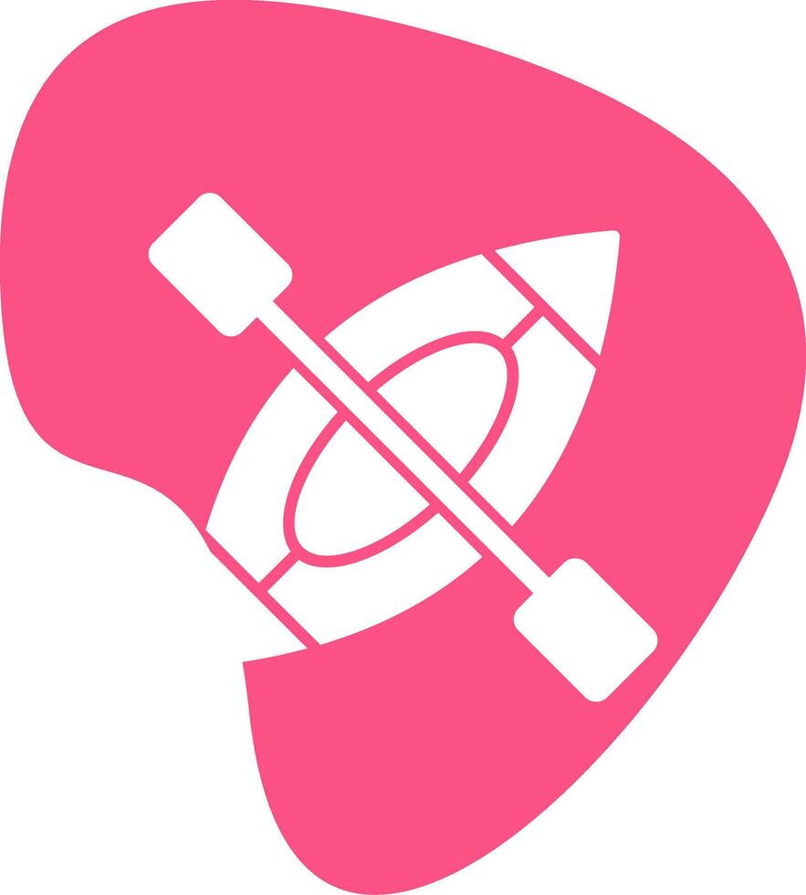 Kayak Vector Icon