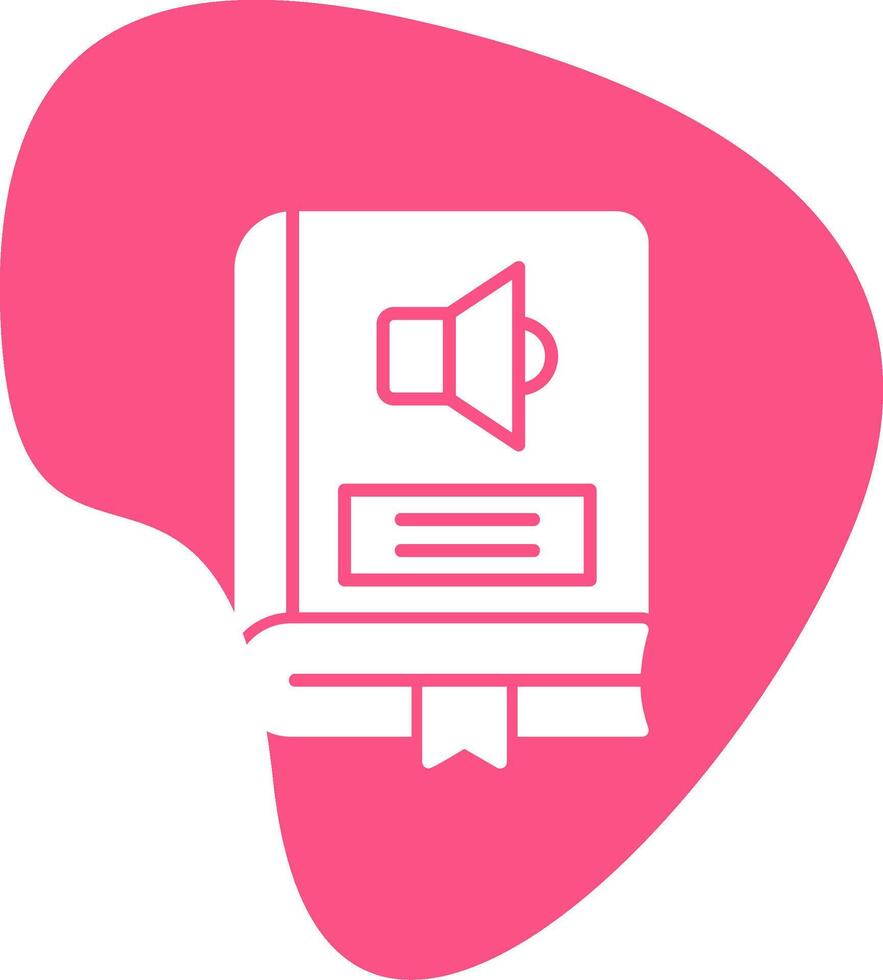 Audio Book Vector Icon