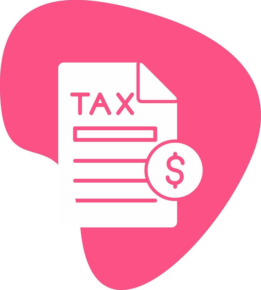 Tax Payment Vector Icon