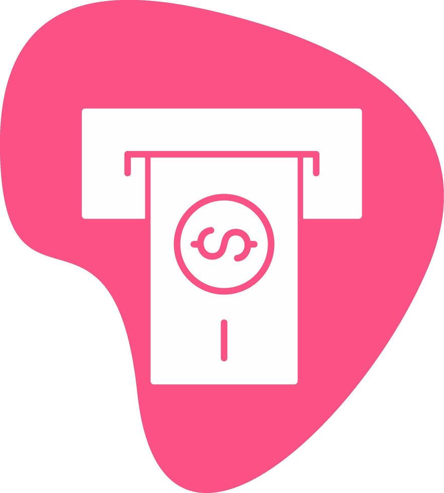 Withdraw Money Vector Icon