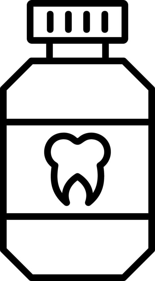 Mouthwash Vector Icon