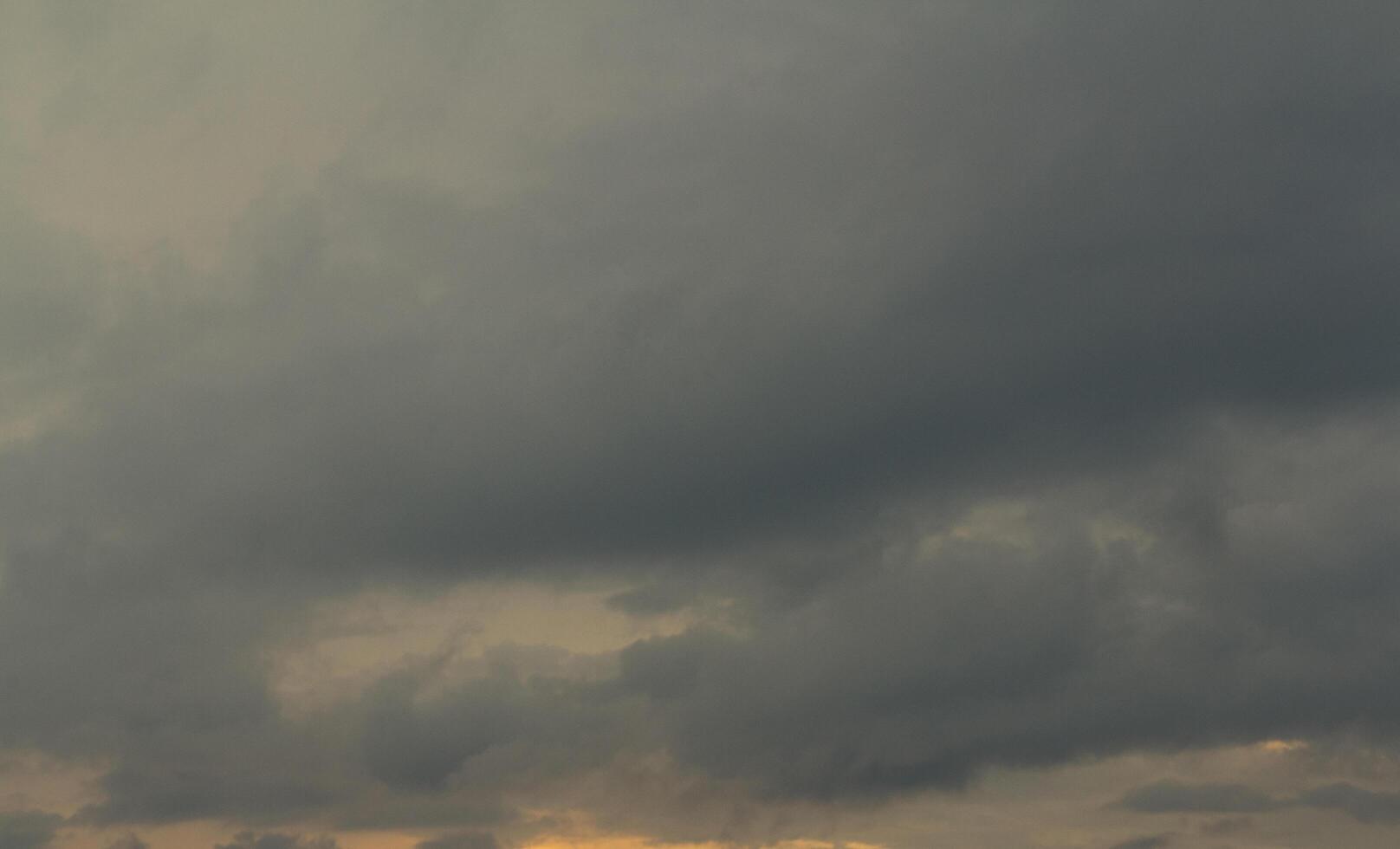 hermosa puntos de vista de el puesta de sol cielo y amanecer cielo con vistoso nubes foto