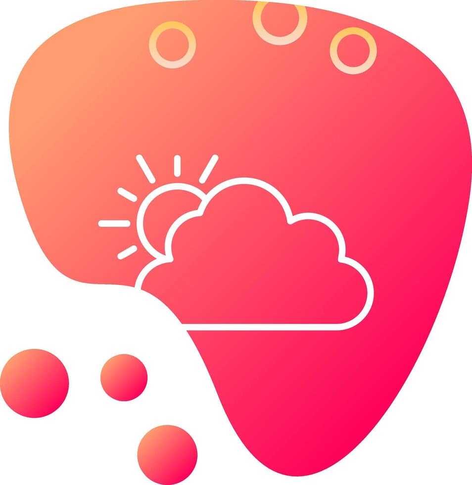 Cloudy Vector Icon