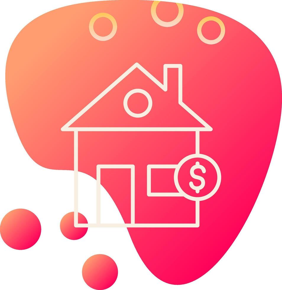 Housing Tax Vector Icon