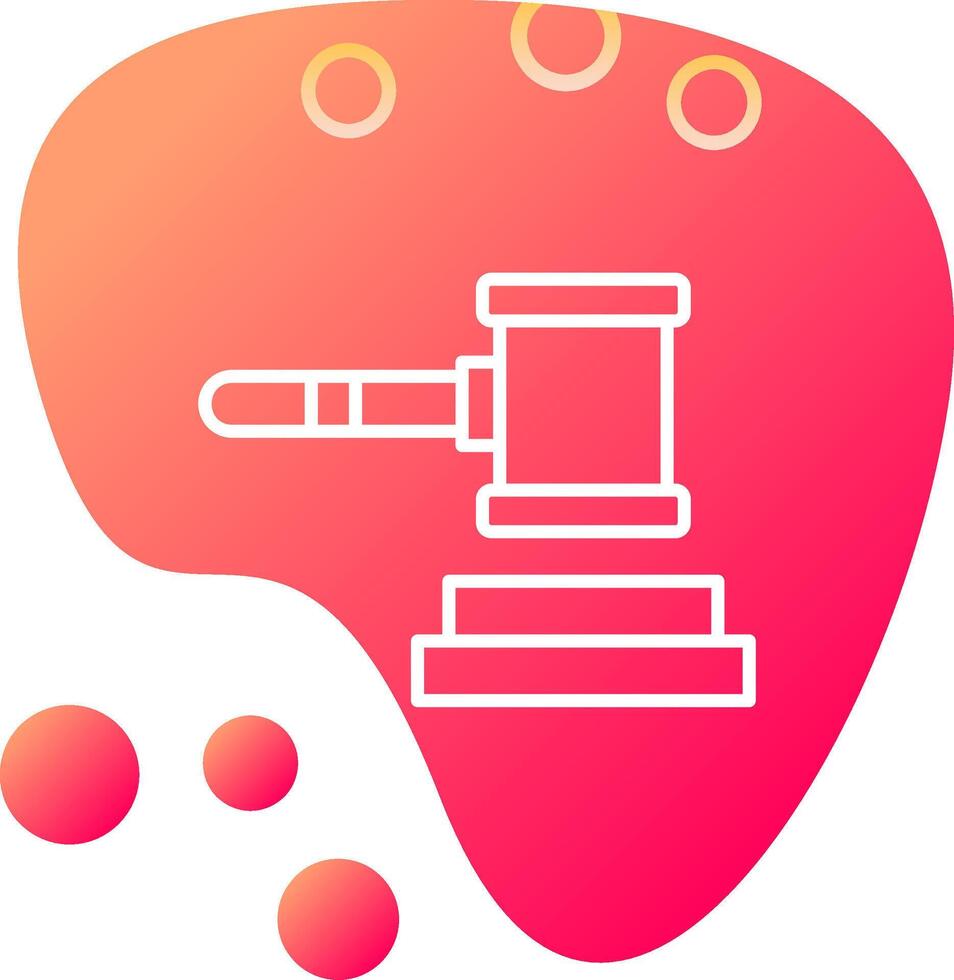 Auction Vector Icon