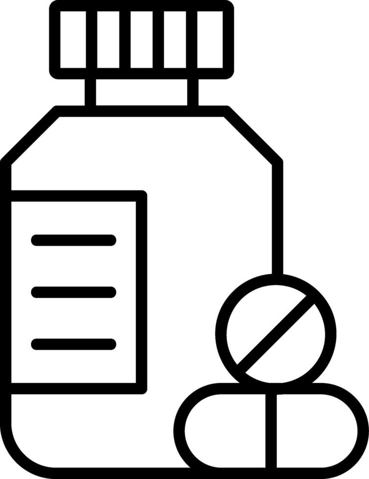 Medicament Vector Icon