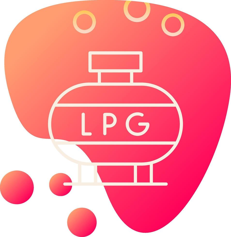 Liquefied Petroleum Gas Vector Icon