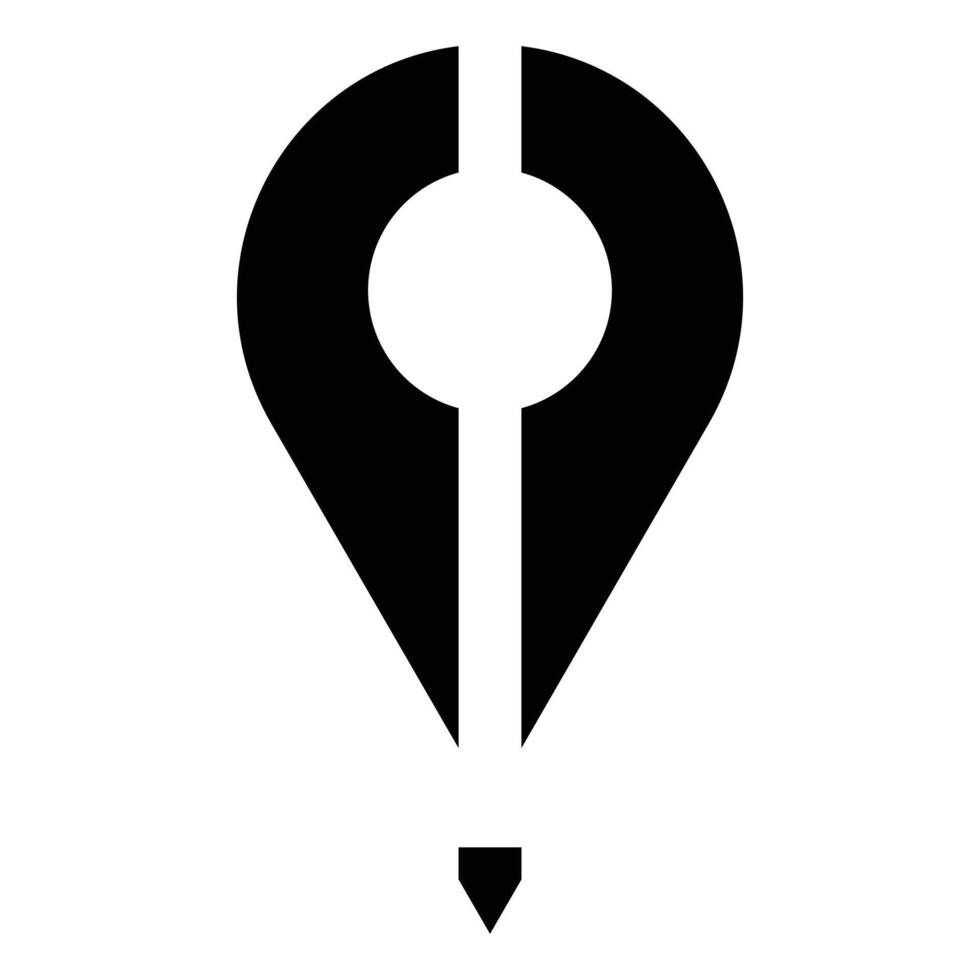 geolocalización icono en vector formato.