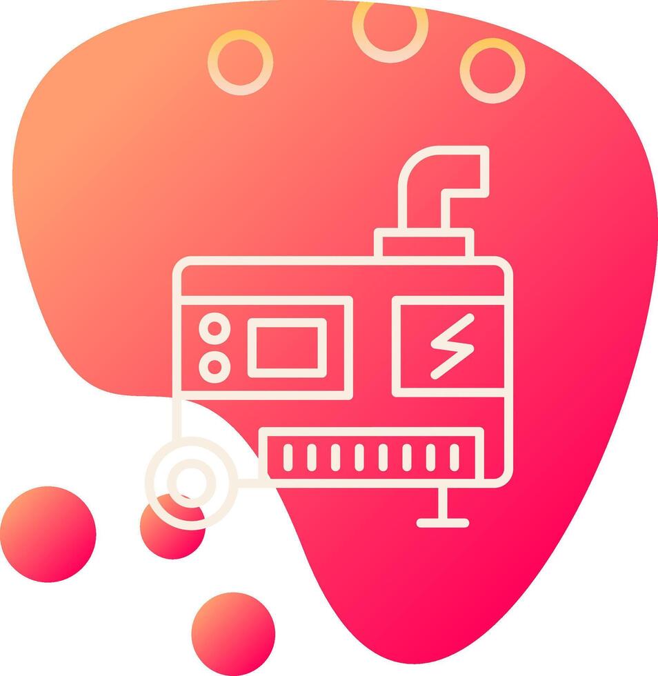 Electric Generator Vector Icon