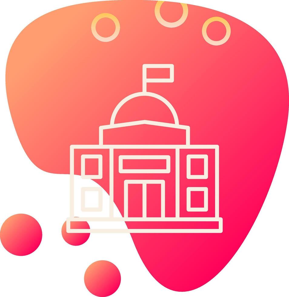 Embassy Vector Icon