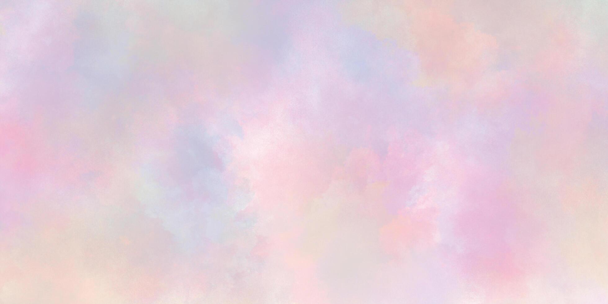 Abstract brush painted watercolor background with watercolor stains, Bright multicolor background with pink and blue colors for wallpaper, decoration, card, graphics design and web design. photo
