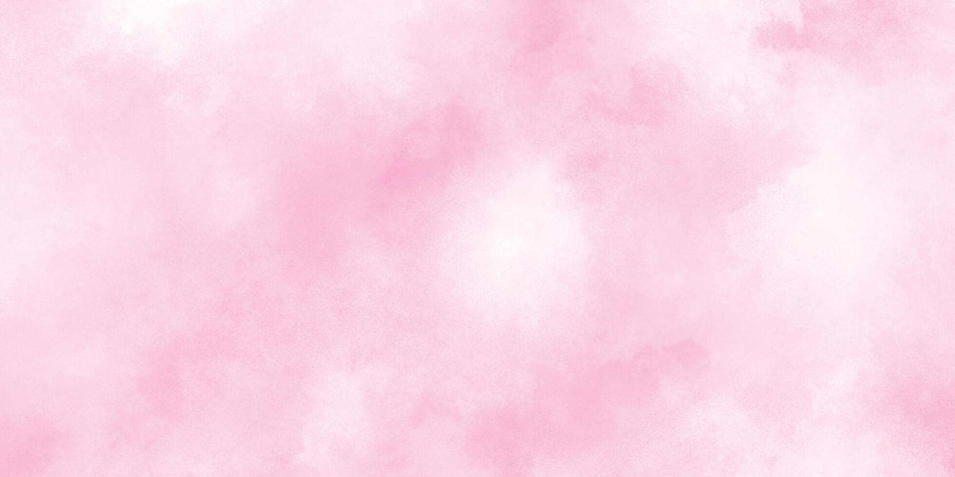 Artistic Dyed pink watercolor background, stylist and soft pink paper texture, Paint leaks and ombre affected brush painted pink background for design and decoration. photo