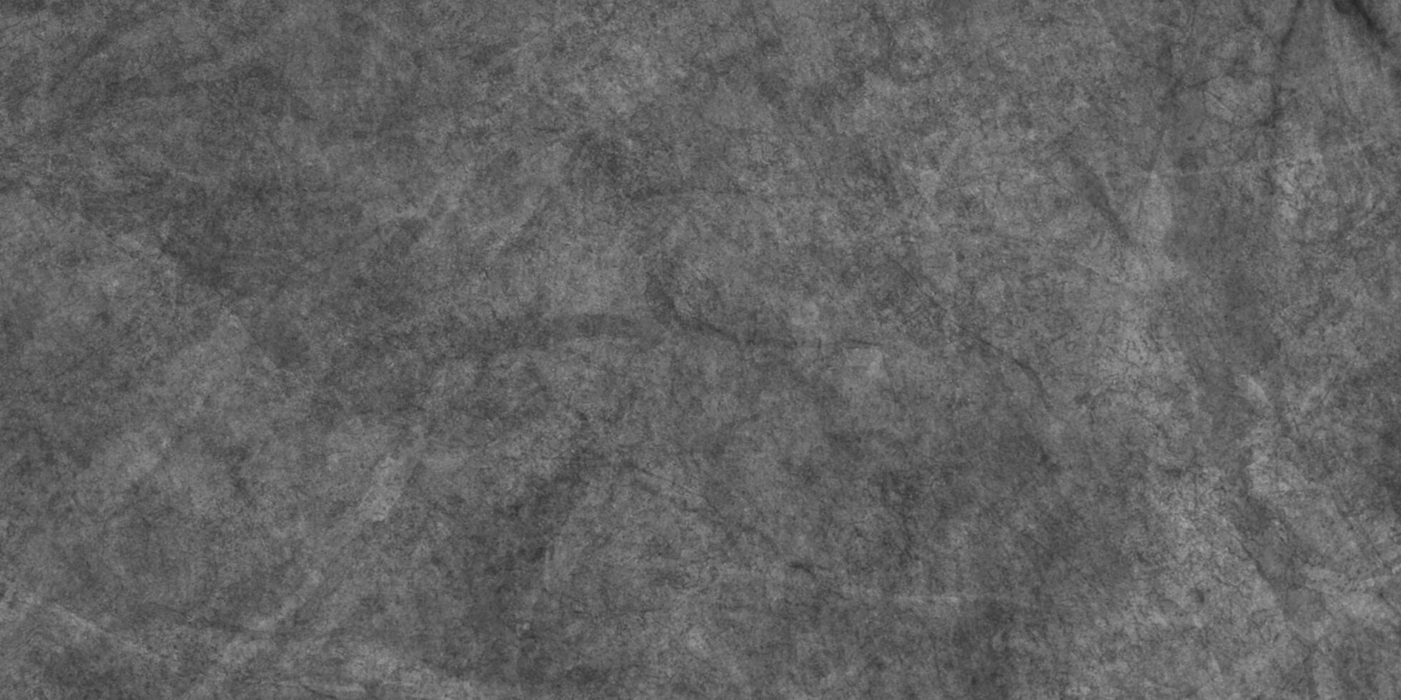 Close up of dark graphite or concrete surface texture, dark black grunge textured blackboard or chalkboard, monochrome slate grunge concrete wall or plaster, distressed overlay concrete texture. photo