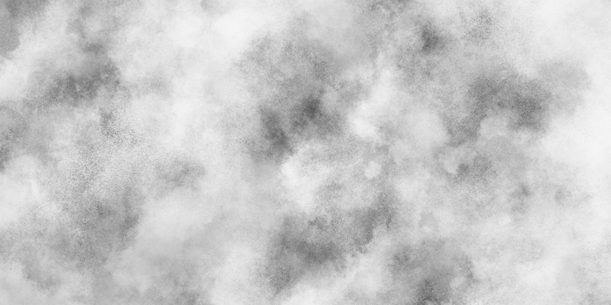 Beautiful blurry abstract black and white texture background with smoke, Abstract grunge white or grey watercolor painting background, Concrete old and grainy wall white color grunge texture. photo