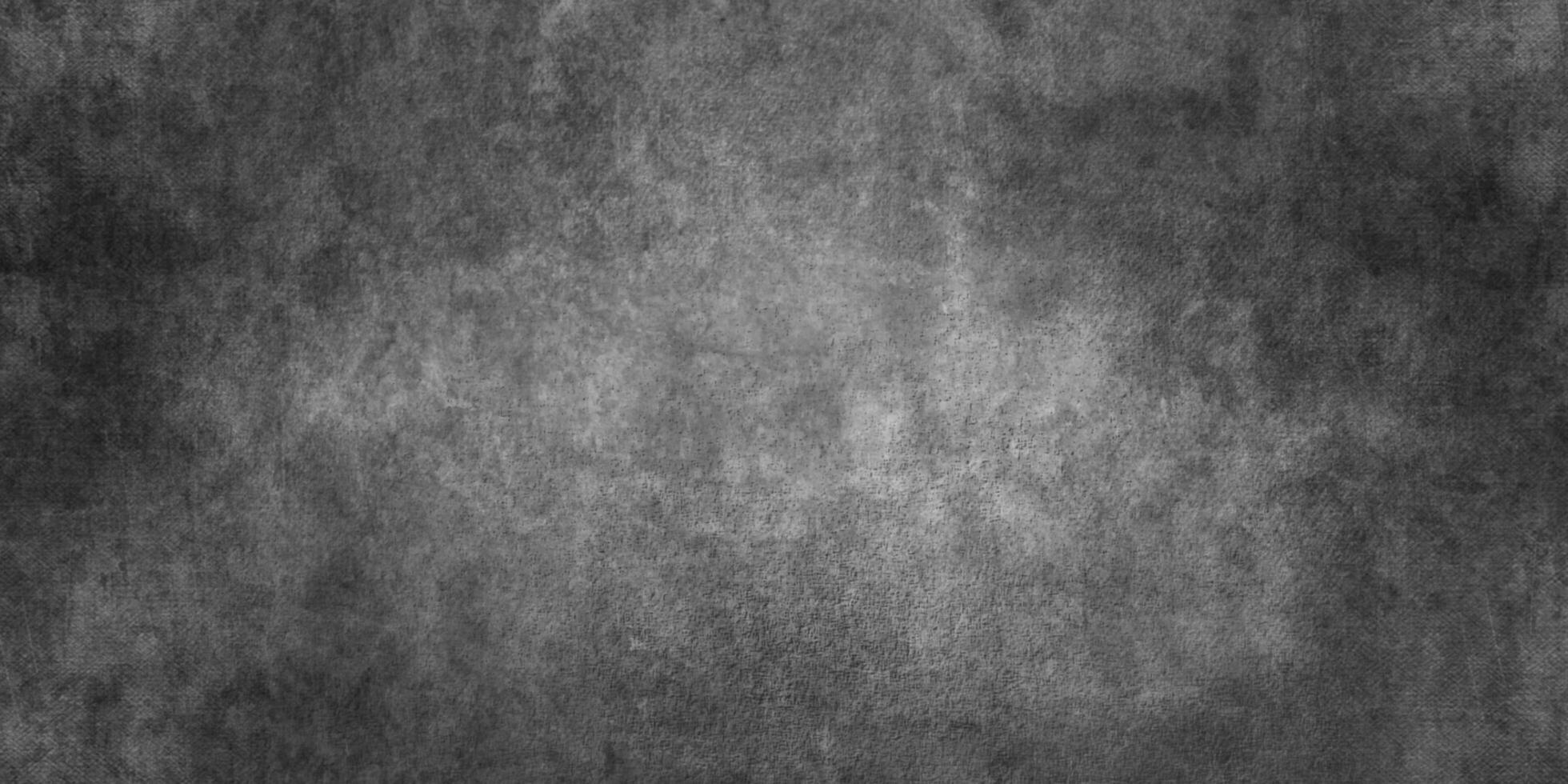 Close up of dark graphite or concrete surface texture, dark black grunge textured blackboard or chalkboard, monochrome slate grunge concrete wall or plaster, distressed overlay concrete texture. photo
