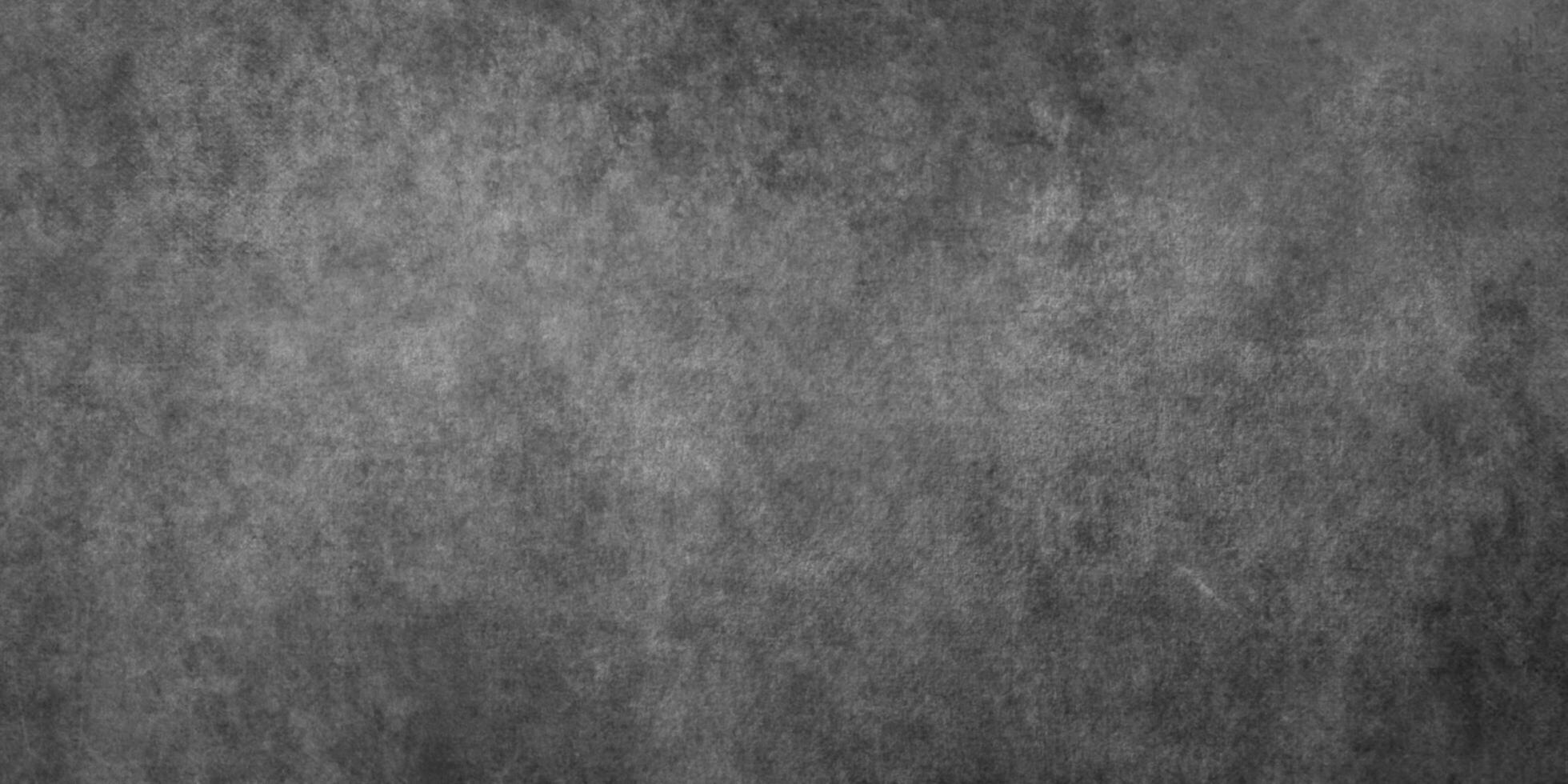Abstract elegant black grunge wall texture, Texture of dark gray concrete stone wall, ancient black grunge texture with grainy stains, black background illustration. photo