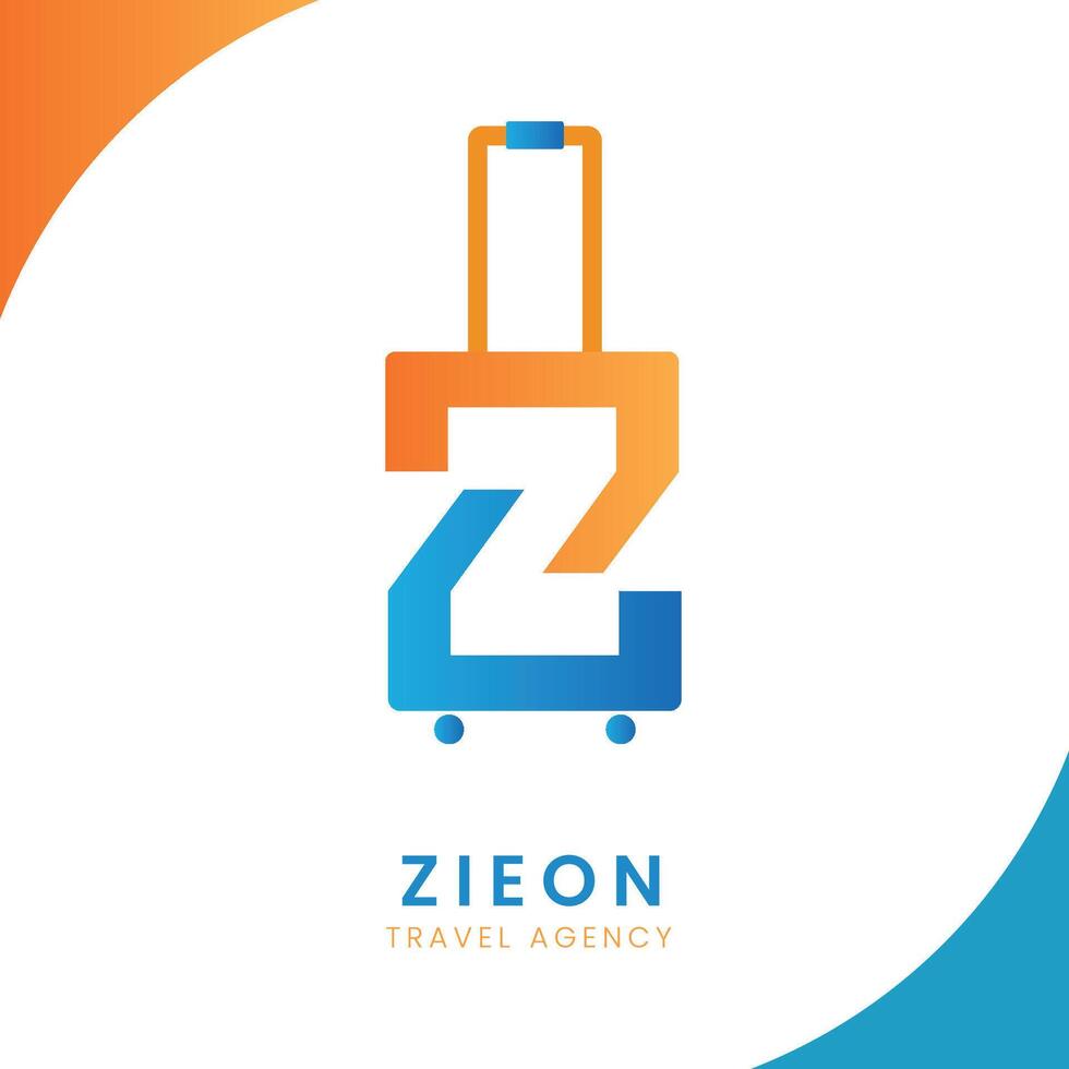 Travel agency design, minimal Icon for travel agency vector