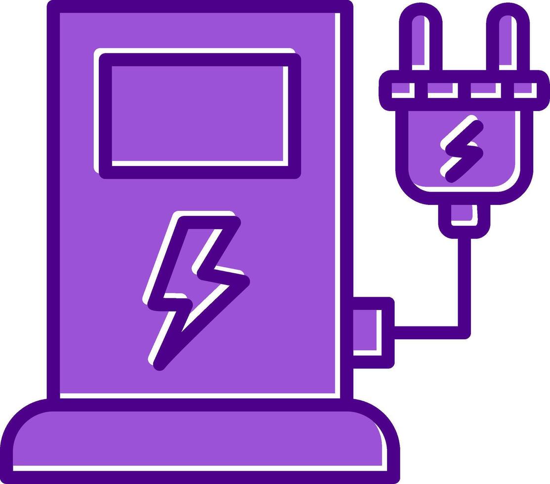 Charging Station Vector Icon