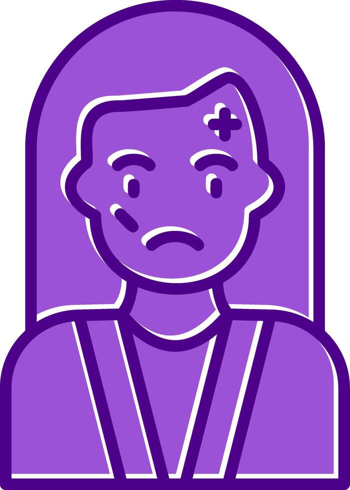 Casualties Women Vector Icon
