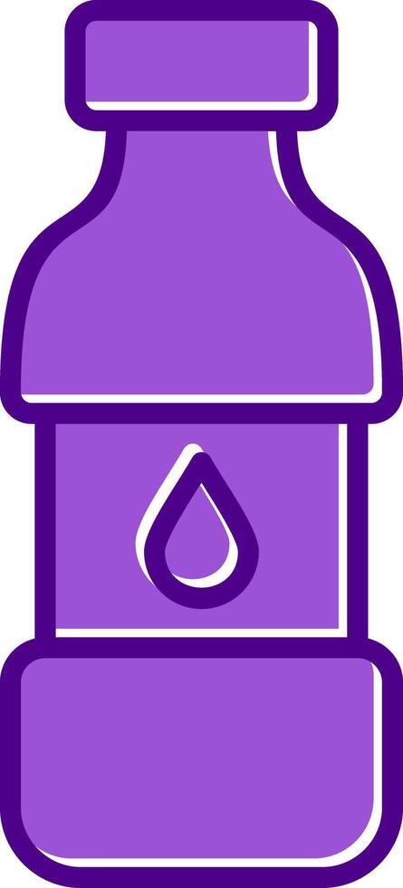 Water Bottle Vector Icon