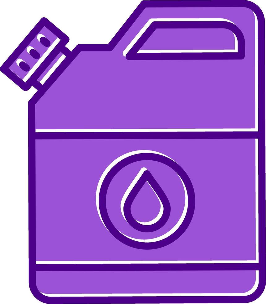 icono de vector de combustible