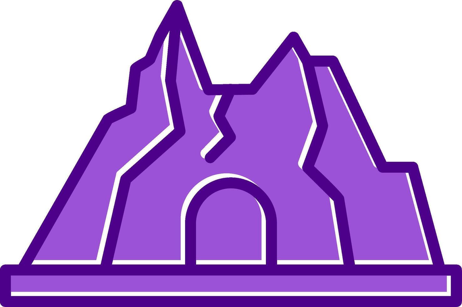 Cave Vector Icon