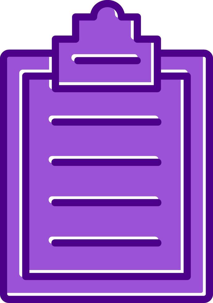Clipboard Vector Icon