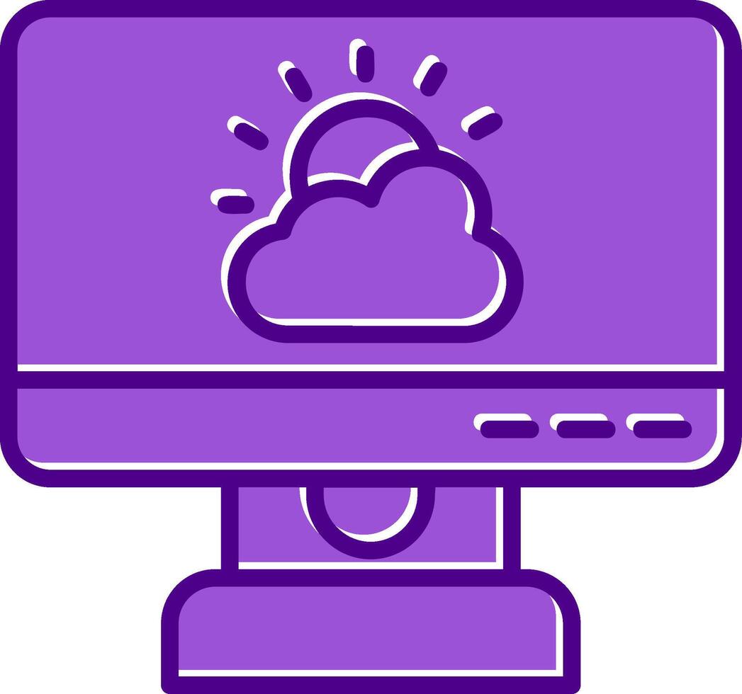 Weather News Vector Icon