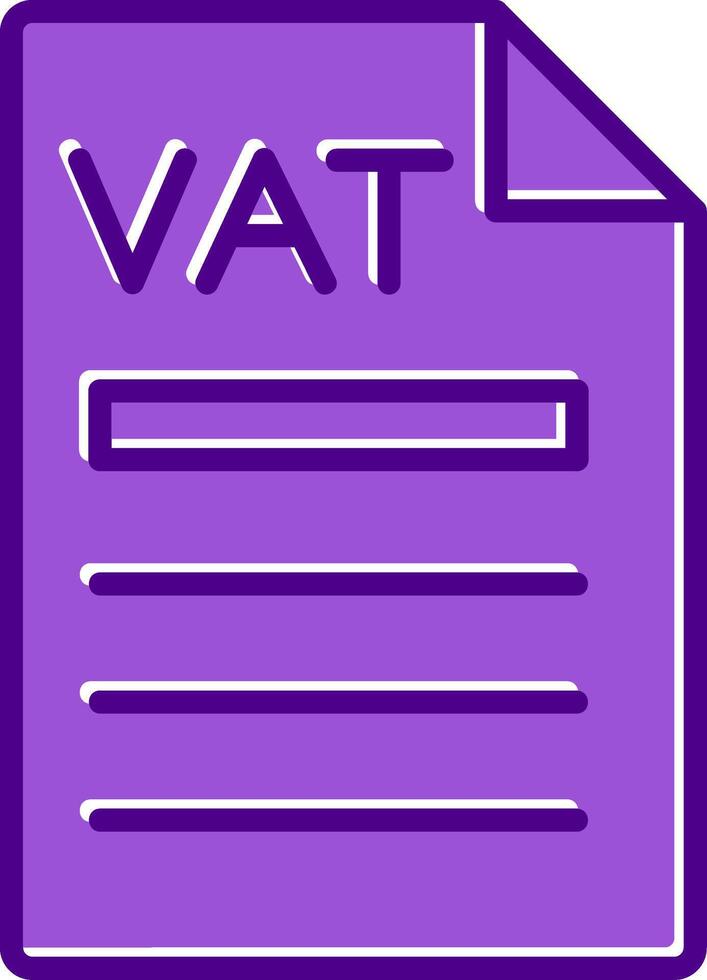 Vat Vector Icon