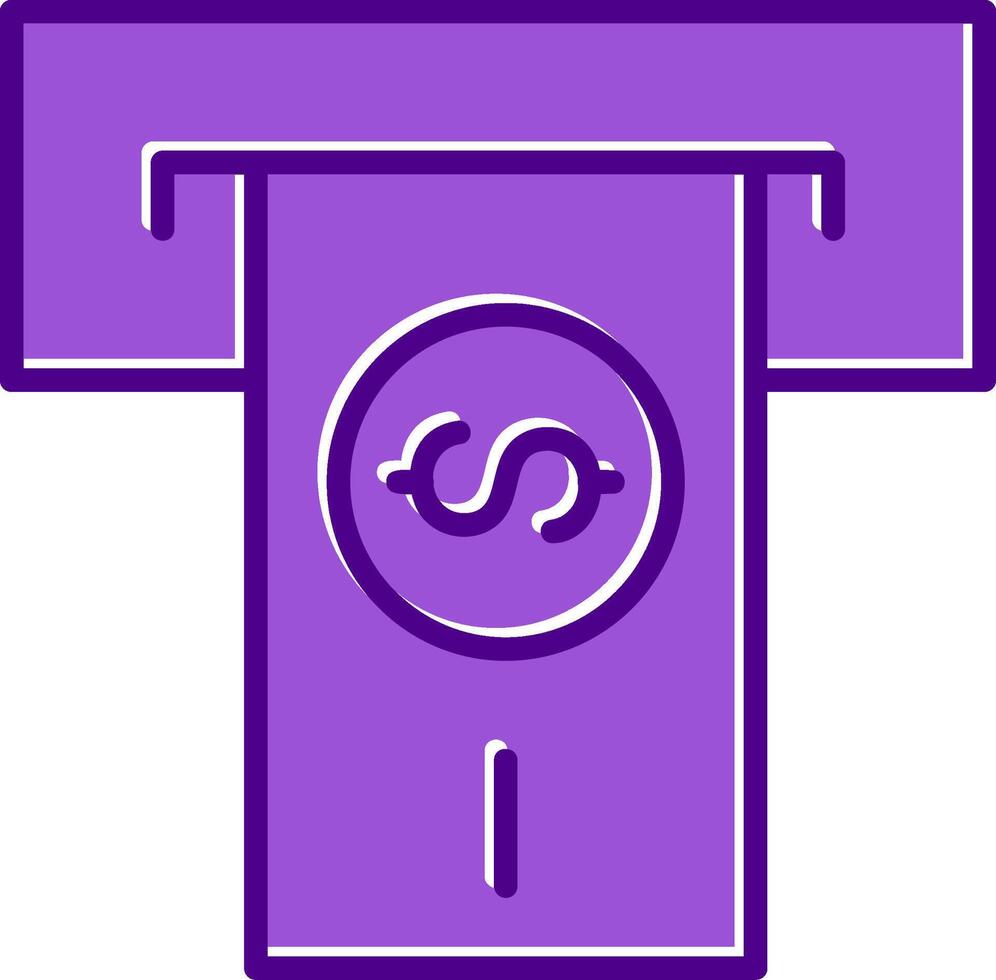 Withdraw Money Vector Icon
