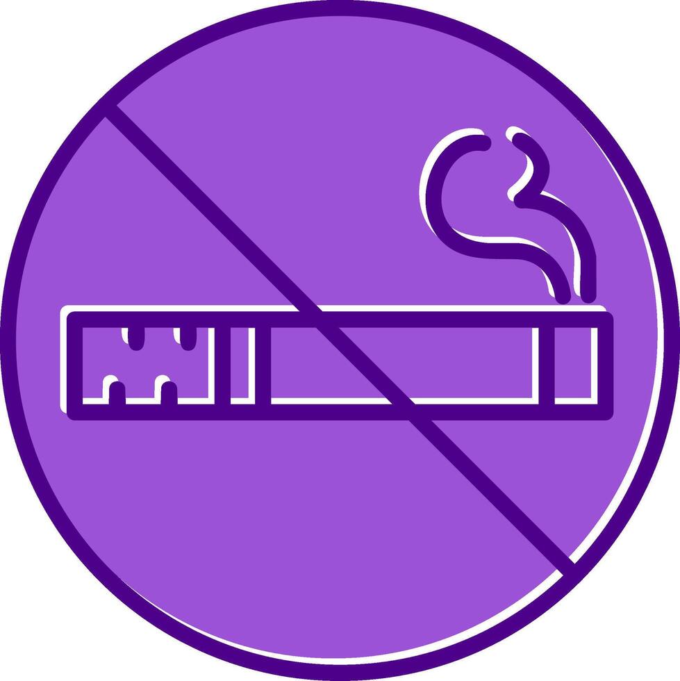 No Smoking Vector Icon