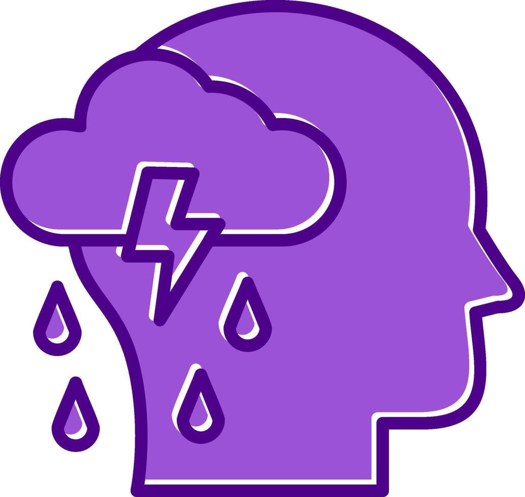 Depression Vector Icon