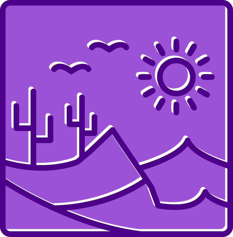 Desert Vector Icon