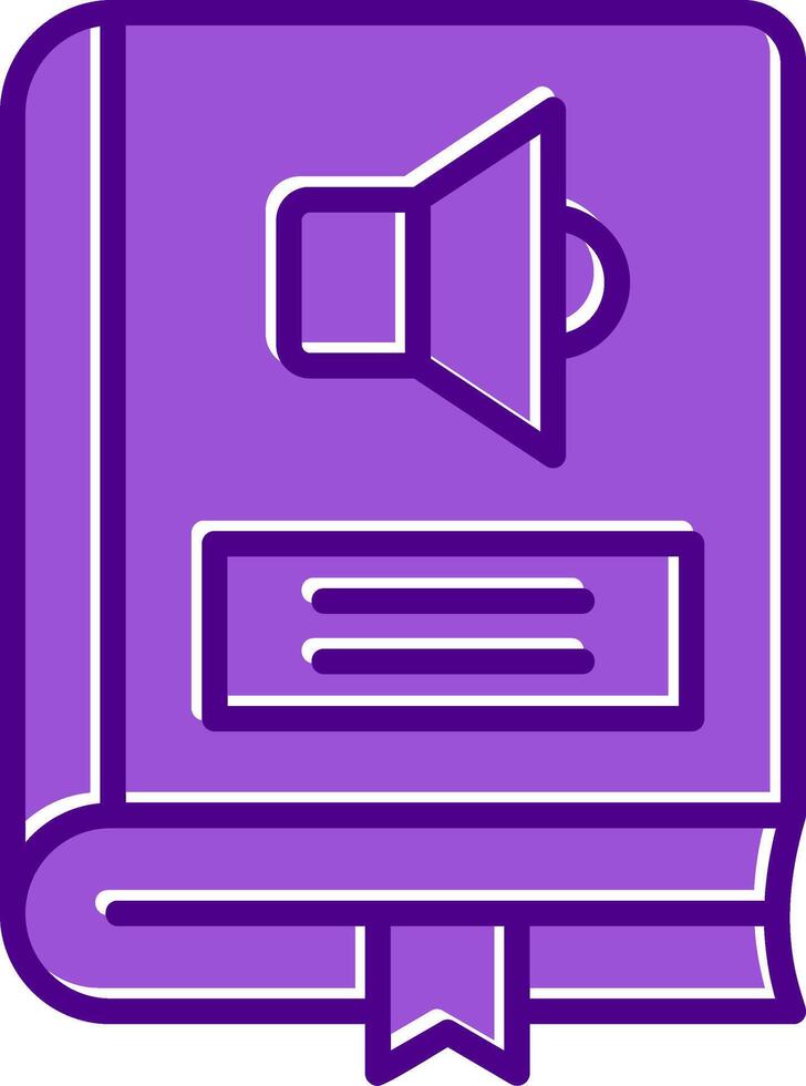 Audio Book Vector Icon