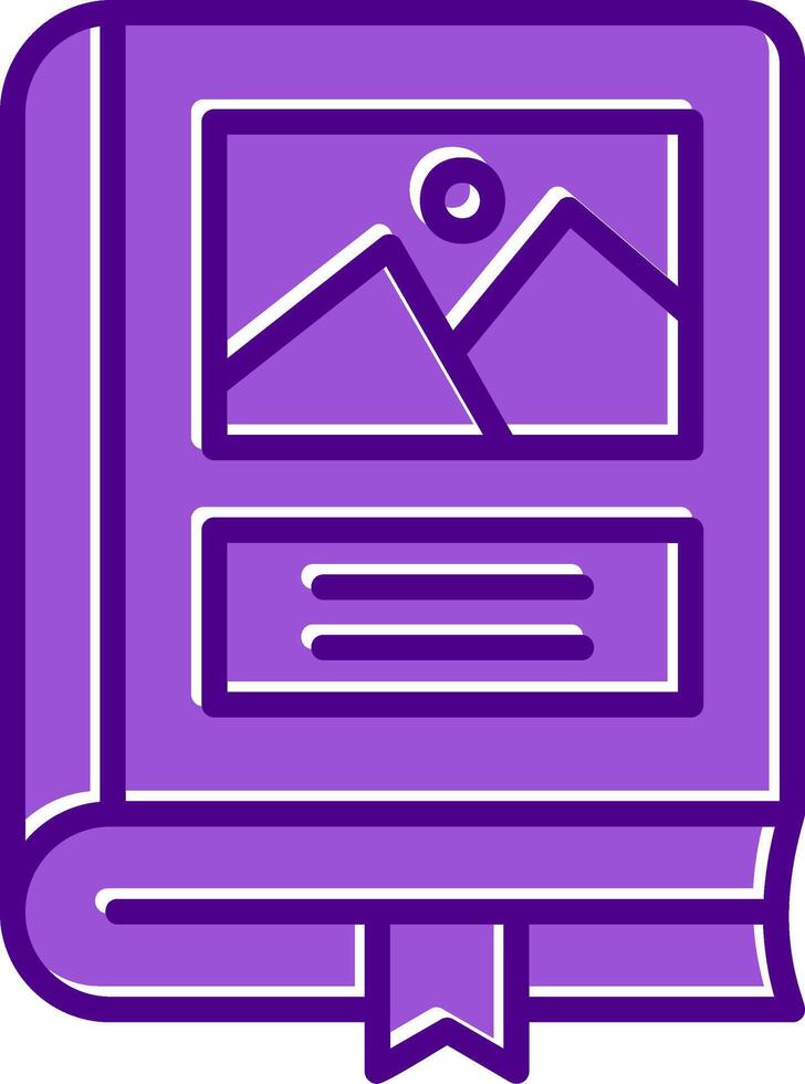 Photography Album Vector Icon