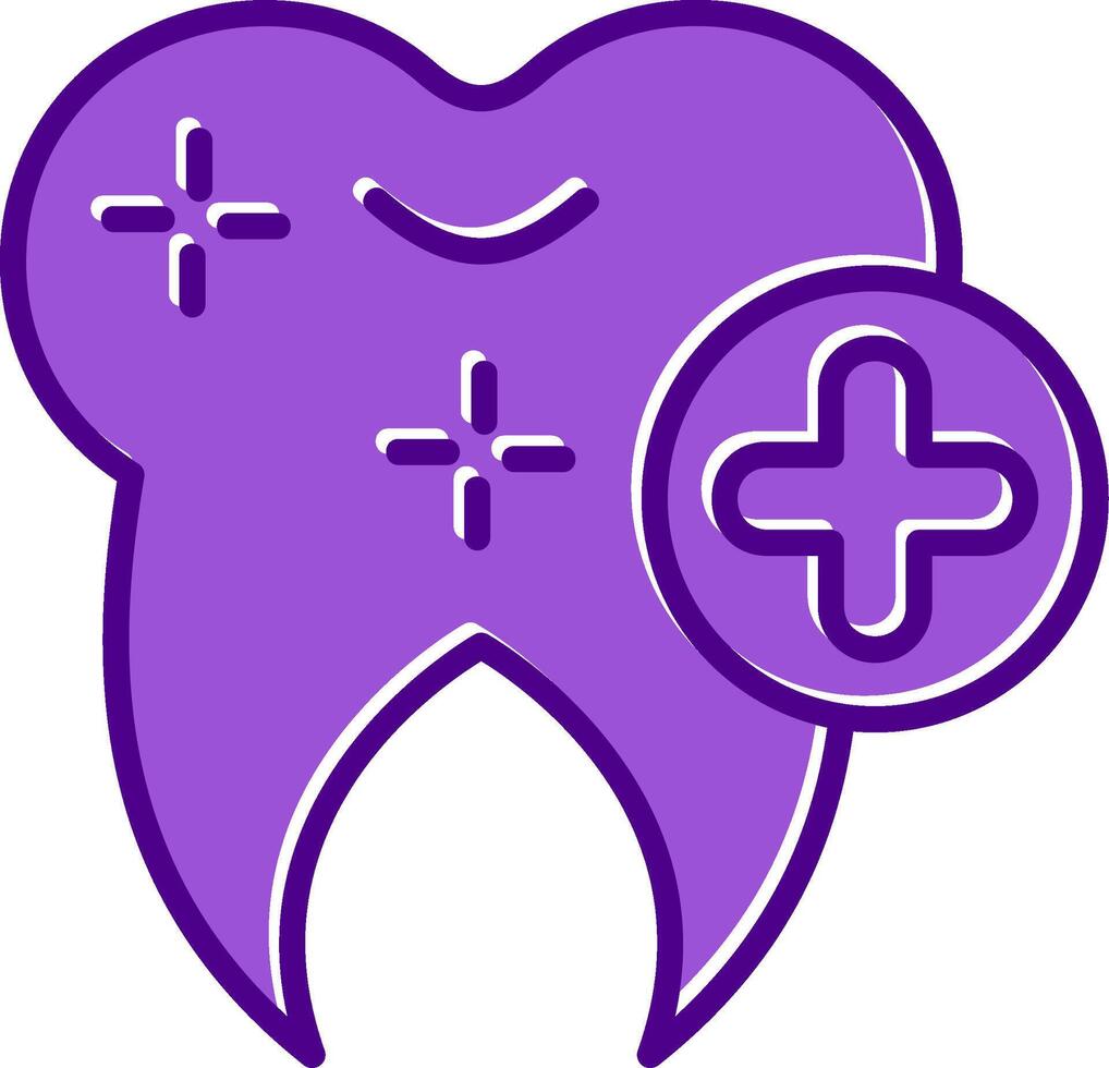 Healthy Tooth Vector Icon