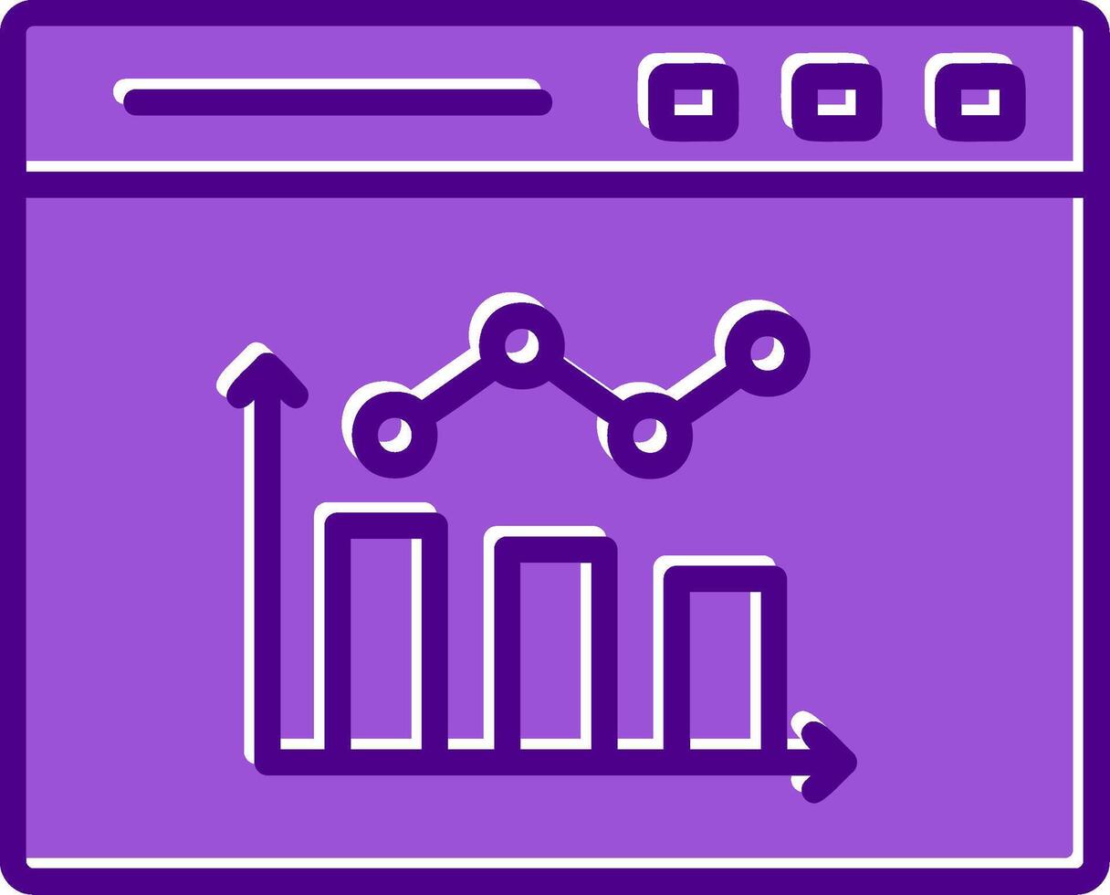 Bar Chart Vector Icon