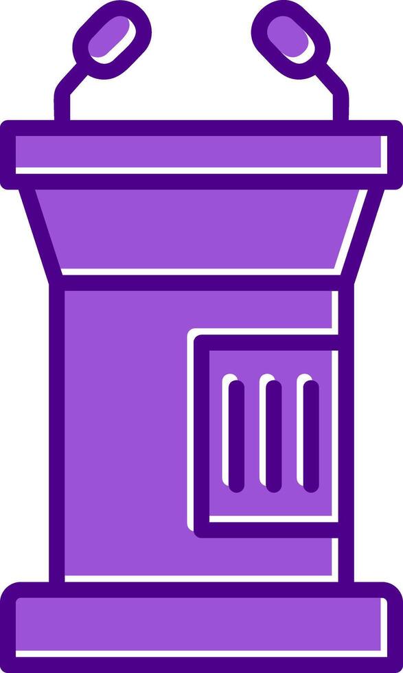 Lectern Vector Icon