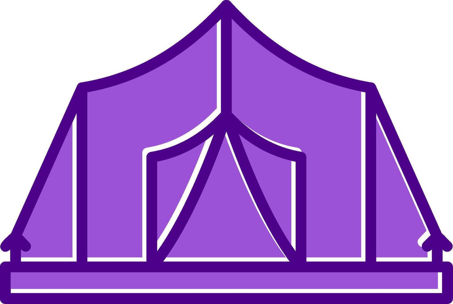 Tent Vector Icon