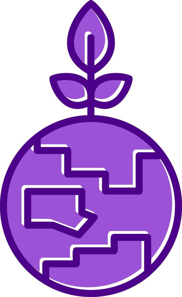 Green Earth Vector Icon